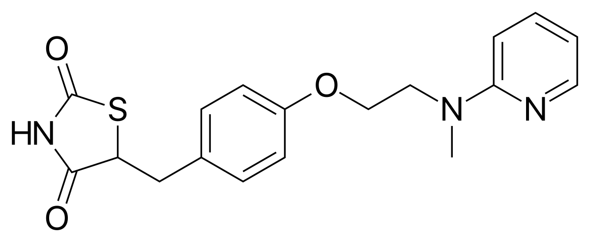 Structure of Rosiglitazone